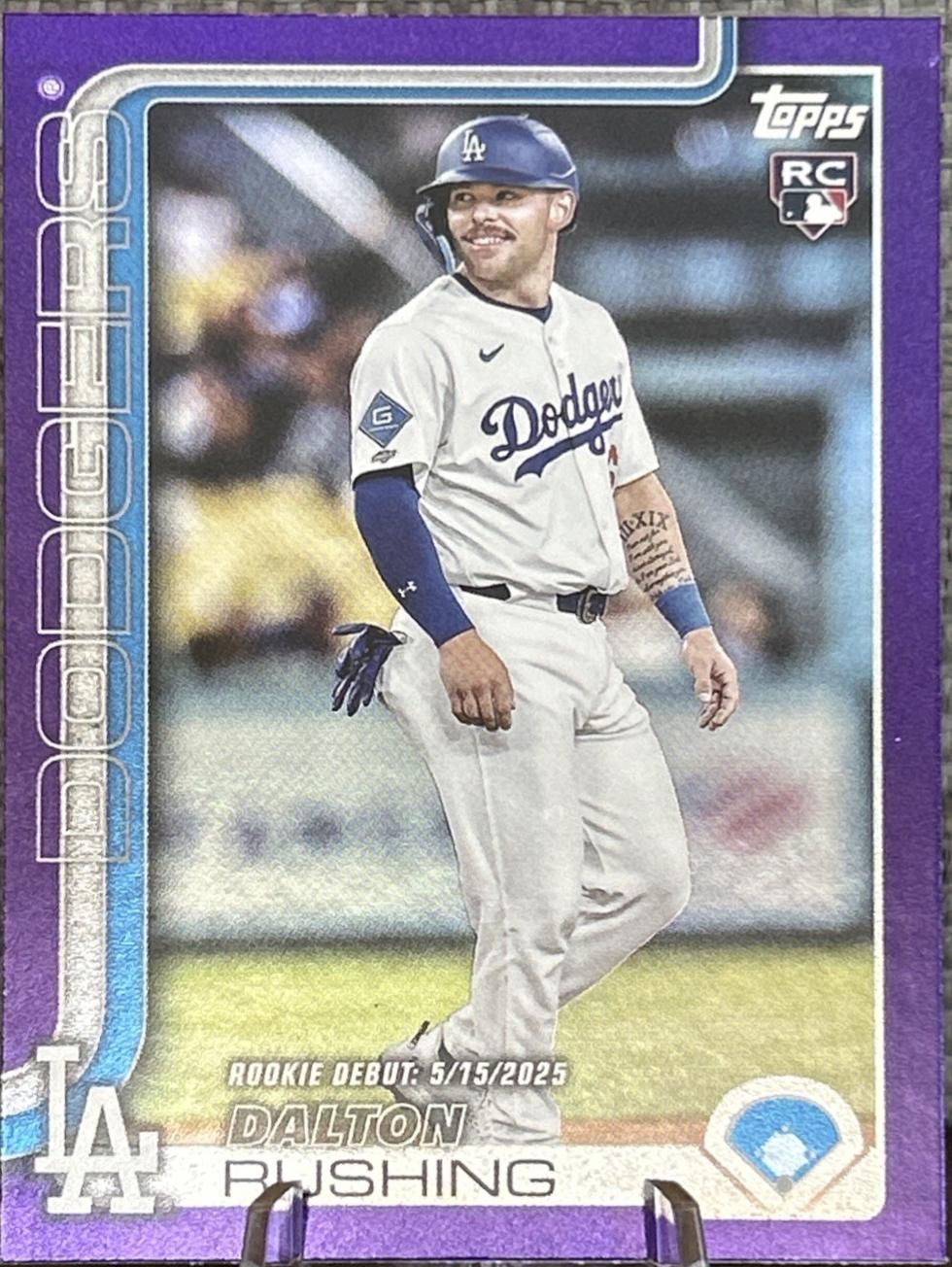 Dalton Rushing [Holo Purple Foil] #US256