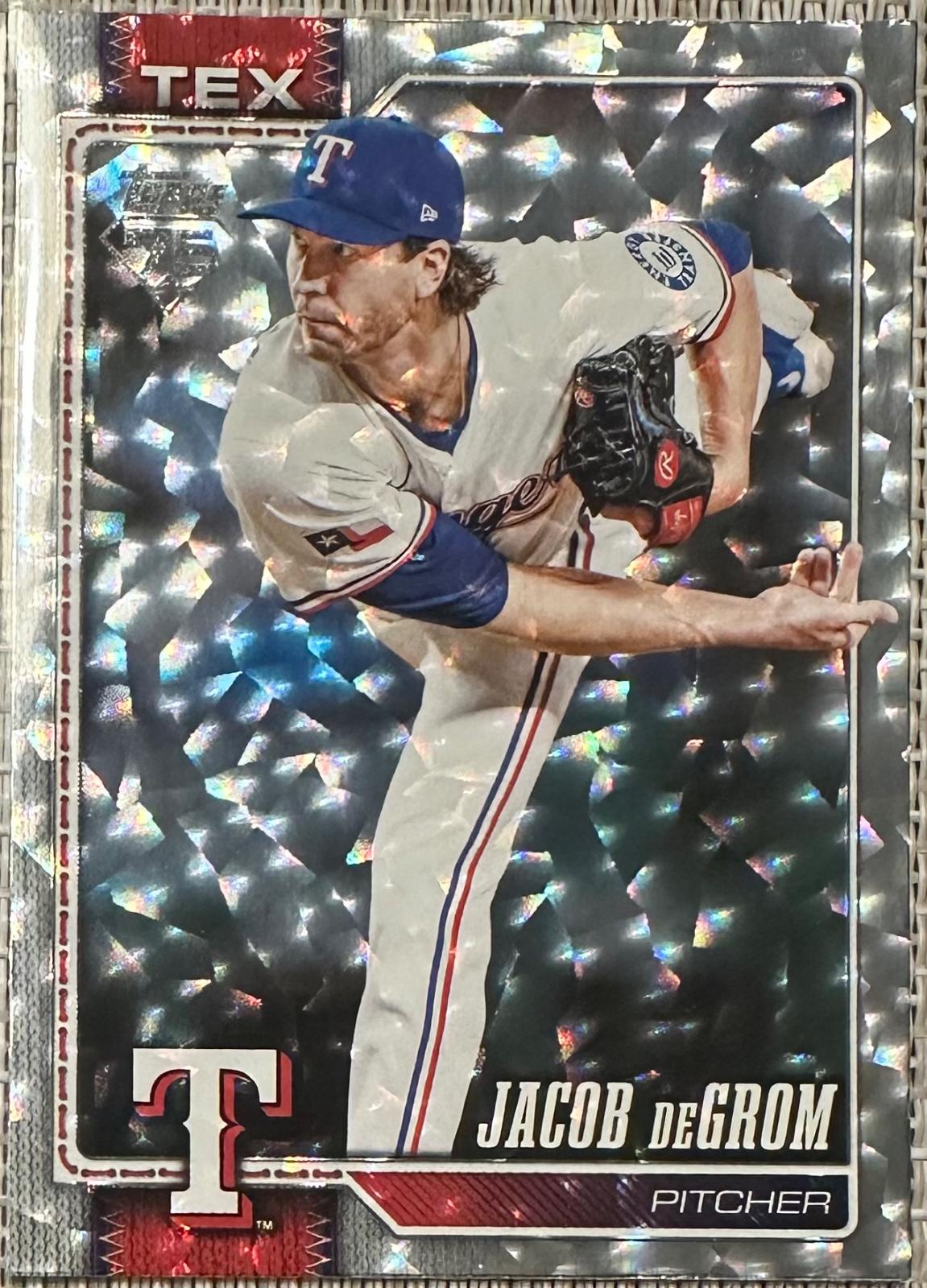 Jacob deGrom [Silver Crackleboard] #99
