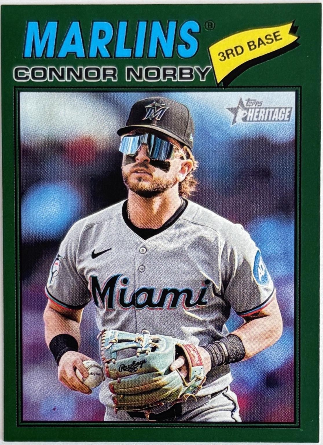Connor Norby [Dark Green Bordered] #30