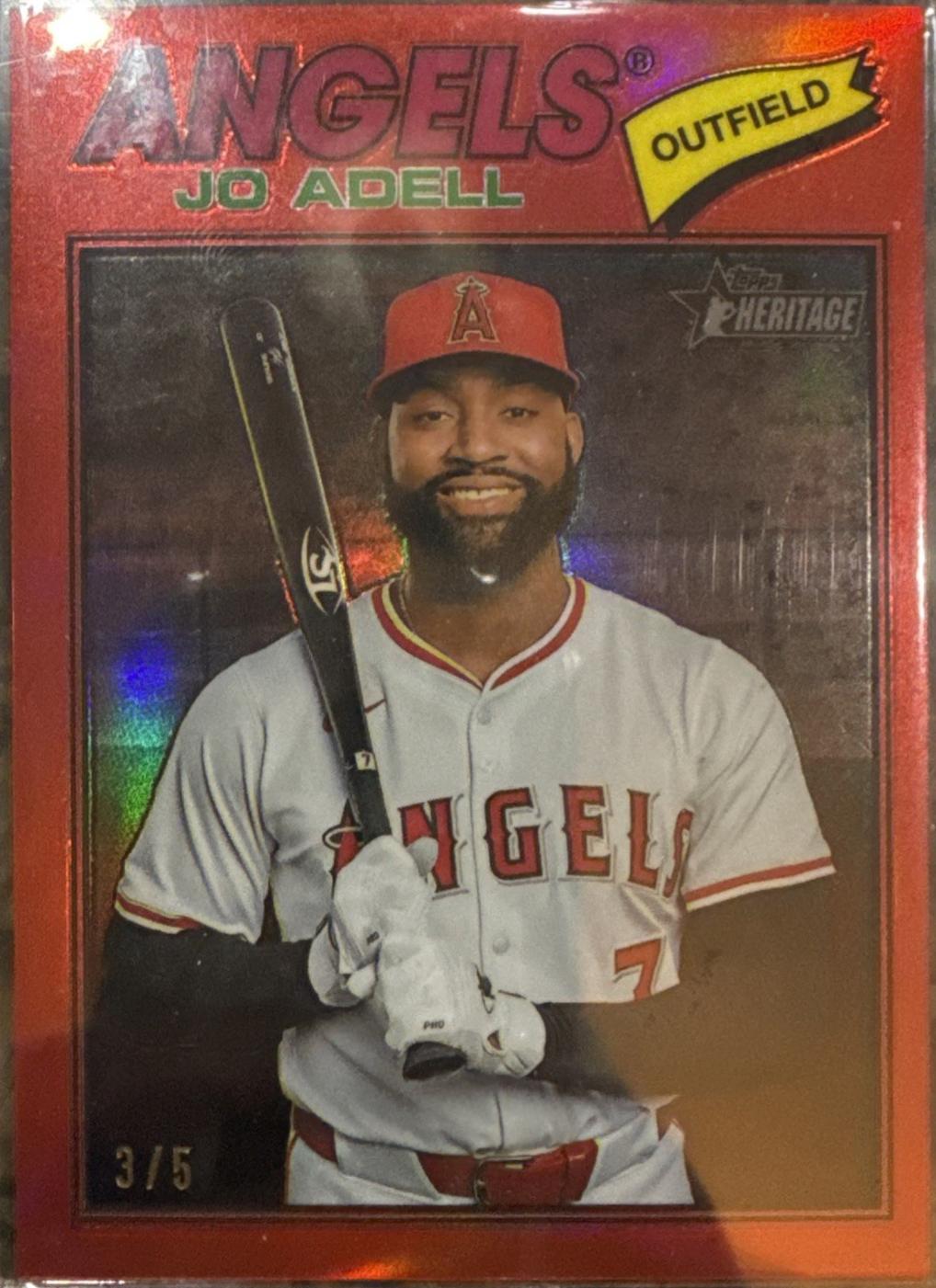 Jo Adell [Red Bordered Chrome] #42