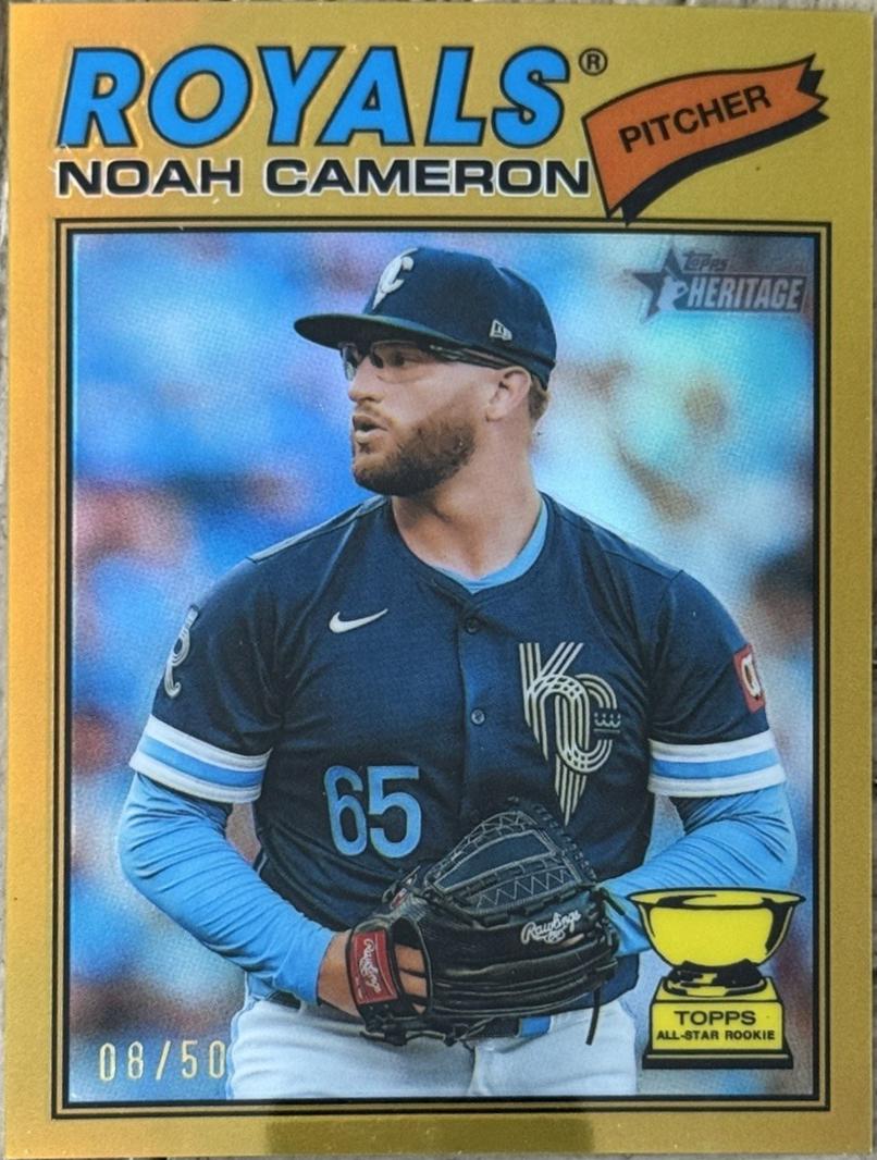 Noah Cameron [Gold Bordered Chrome] #78