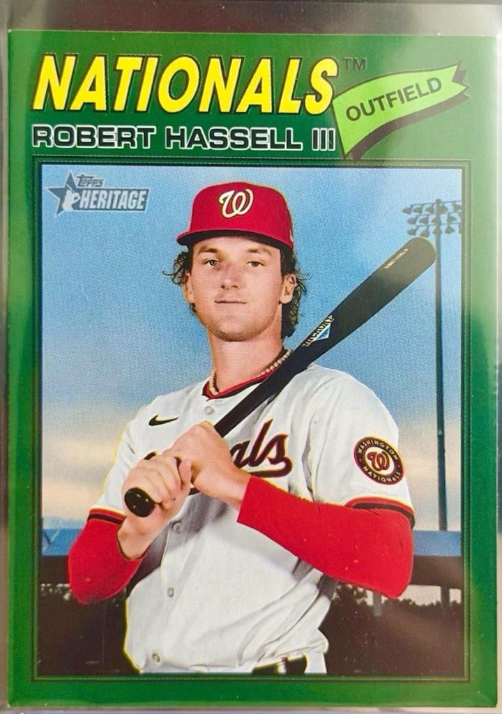 Robert Hassell III [Green Bordered Chrome] #50
