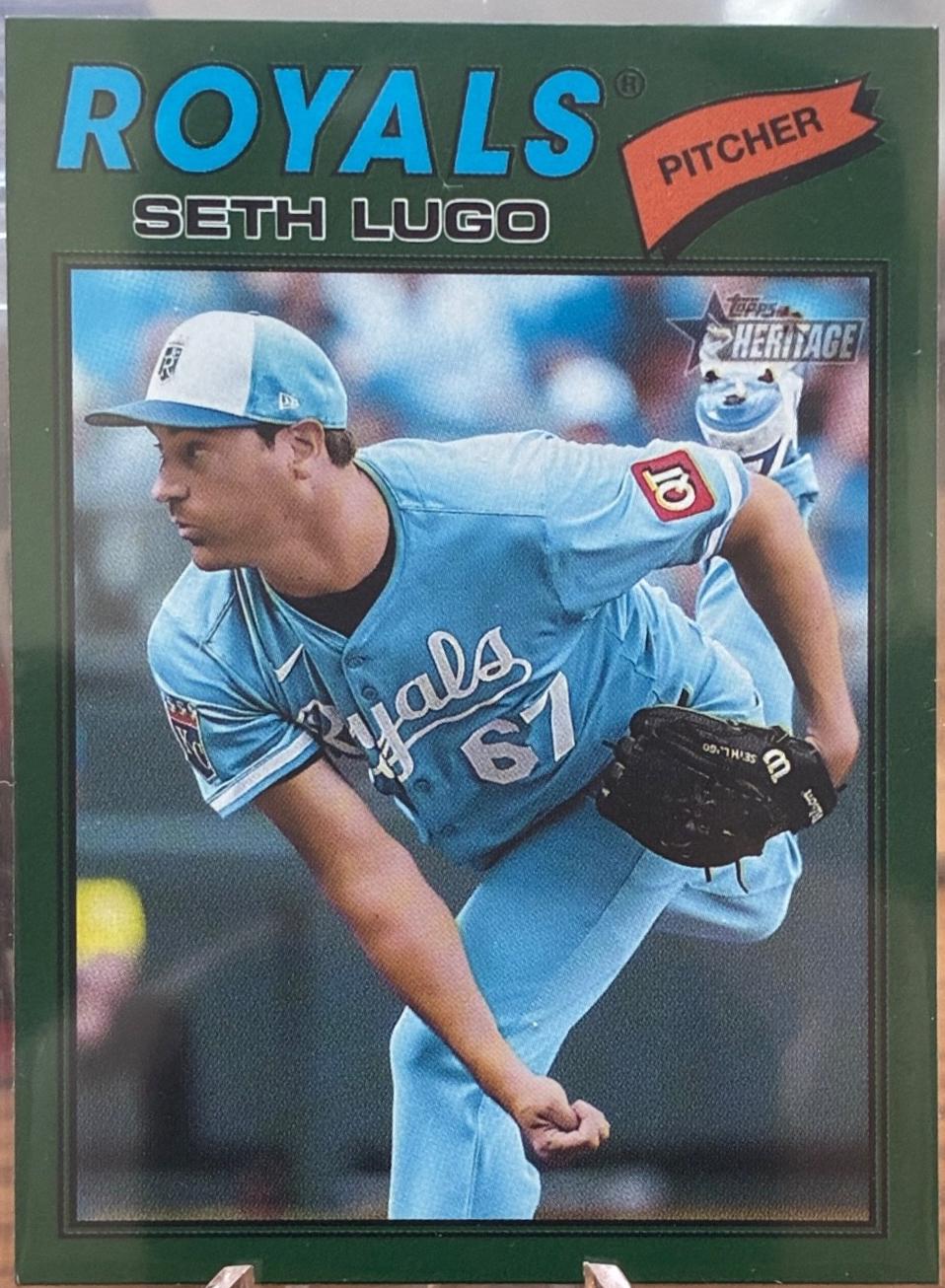 Seth Lugo [Dark Green Bordered] #192