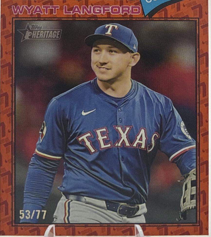 Wyatt Langford [Color Of The Year Orange] #340