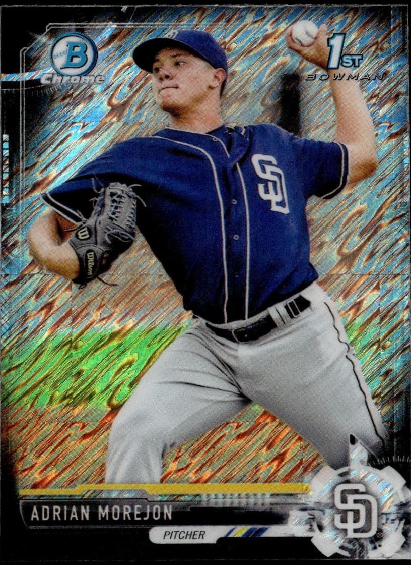 Adrian Morejon [Black Shimmer Refractor] #BCP-130