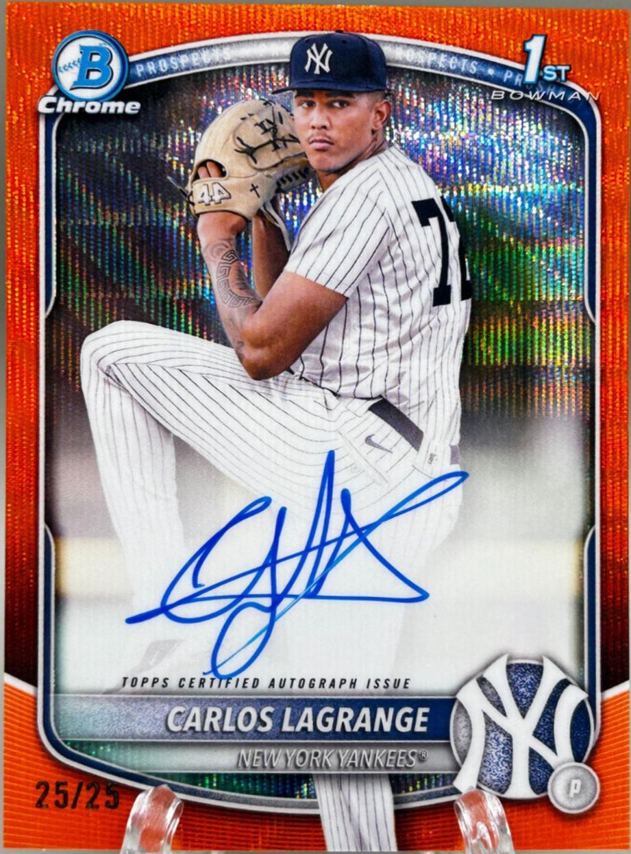 Carlos Lagrange [Orange Wave Refractor] #CPA-CL