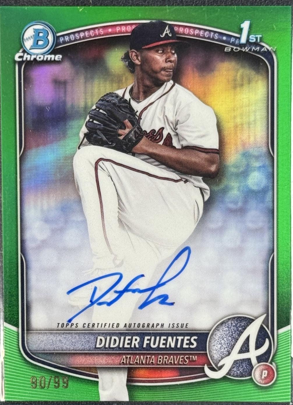 Didier Fuentes [Green Mojo Refractor] #CPA-DFU