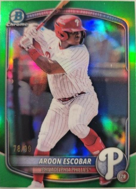 Aroon Escobar [Green Refractor] #BDC-98