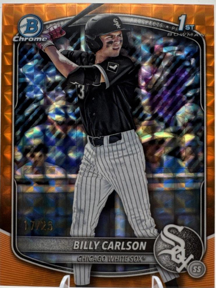 Billy Carlson [Orange Refractor] #BDC-10