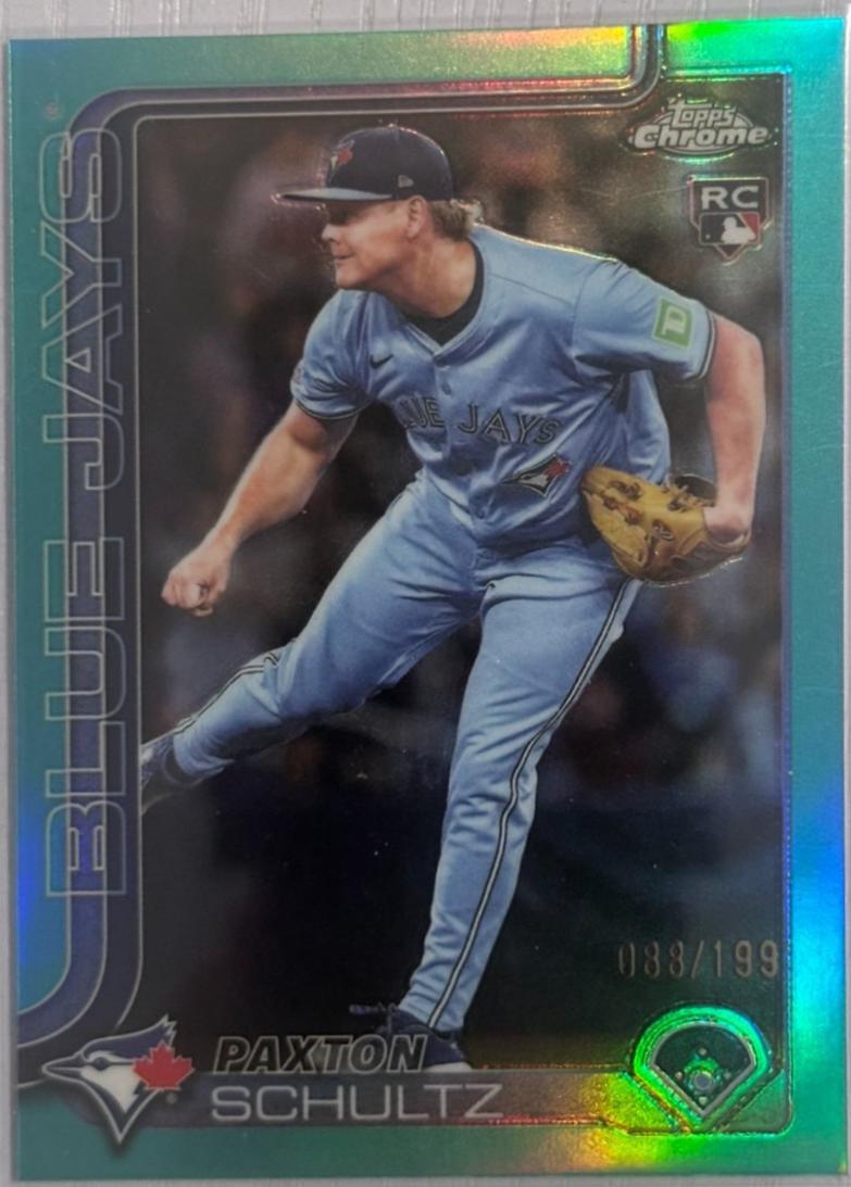 Paxton Schultz [Aqua Refractor] #USC101