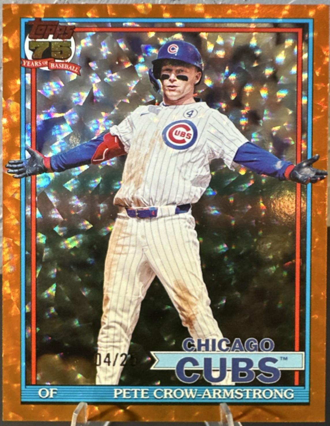 Pete Crow-Armstrong [Orange Crackleboard Foil] #T91-64