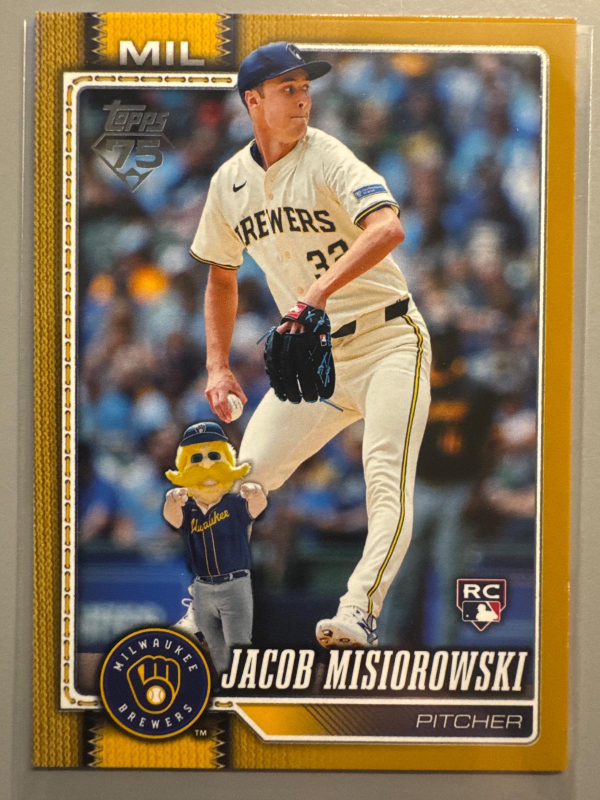 Jacob Misiorowski [Gold Hidden Mascot] #10
