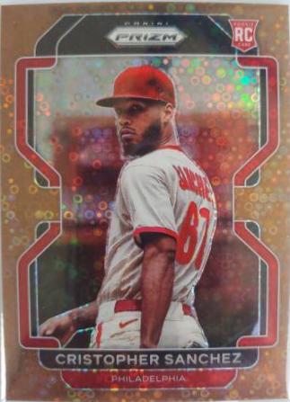 Cristopher Sanchez [Gold Donut Circles Prizm] #219