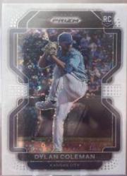 Dylan Coleman [White Donut Circles Prizm] #55
