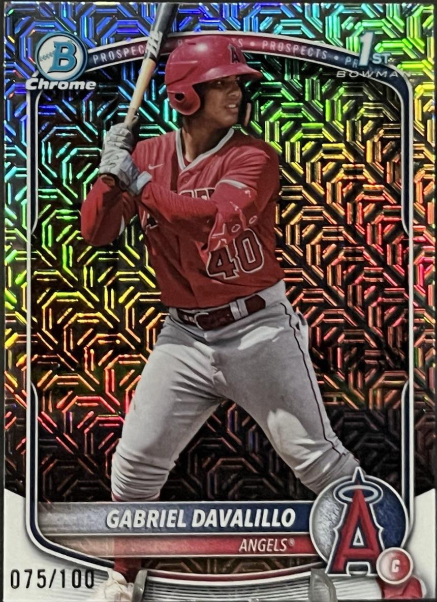 Gabriel Davalillo [Steel Metal Mega Refractor] #BCP-178