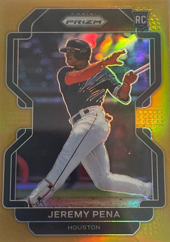 Jeremy Pena [Gold Prizm] #17