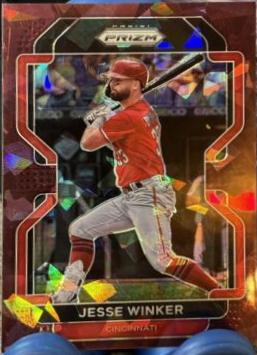 Jesse Winker [Burgundy Ice Prizm] #128