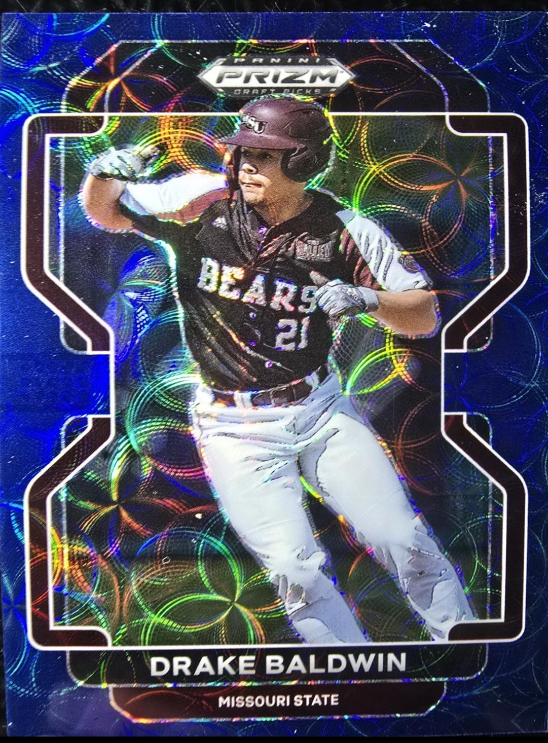 Joe Barlow [Navy Blue Kaleidoscope Prizm] #96