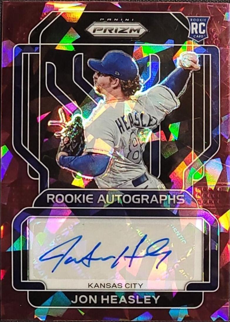 Jon Heasley [Burgundy Ice Prizm] #167