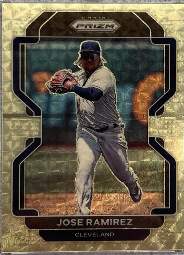 Jose Ramirez [Gold Prizm] #182