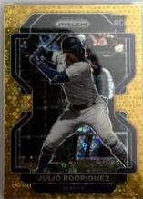 Julio Rodriguez [Gold Donut Circles Prizm] #40