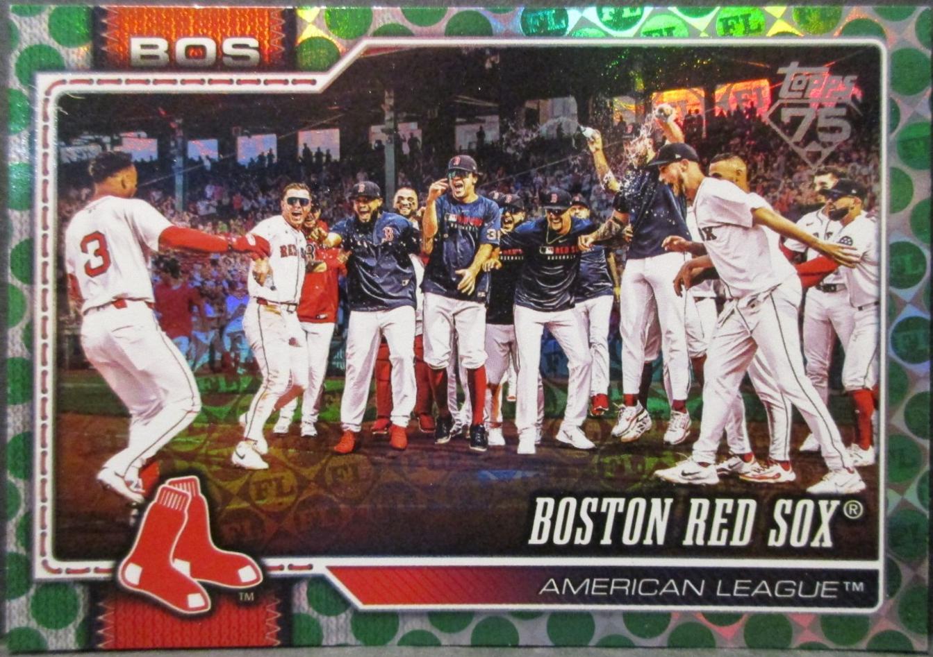 Boston Red Sox [Green Spring Training] #198