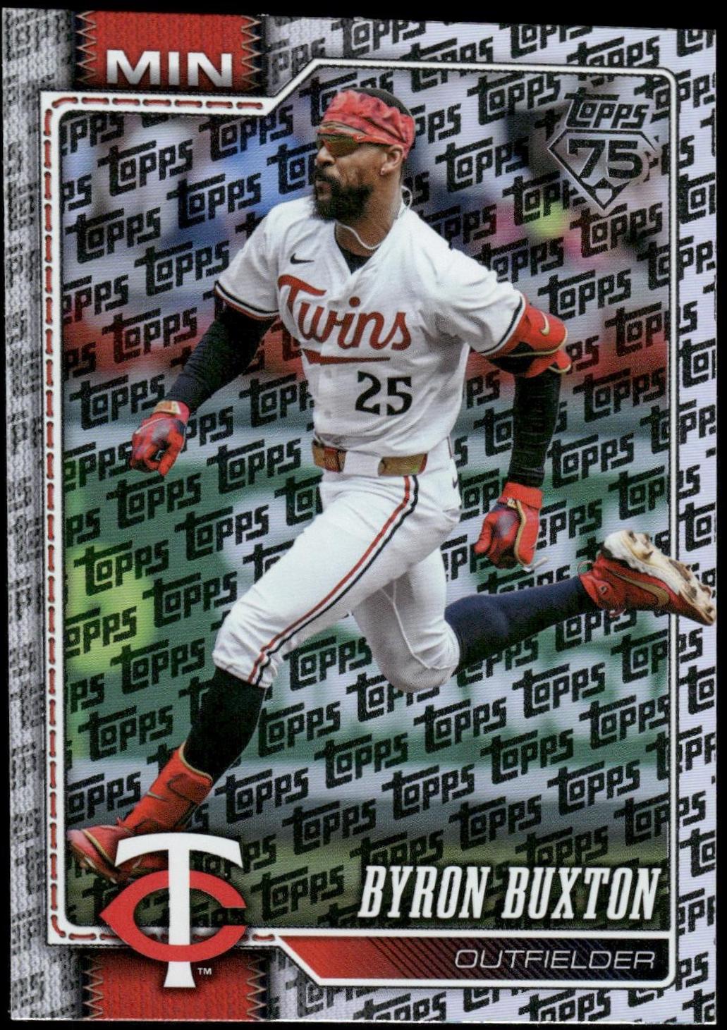 Byron Buxton [Topps Foil Pattern] #255