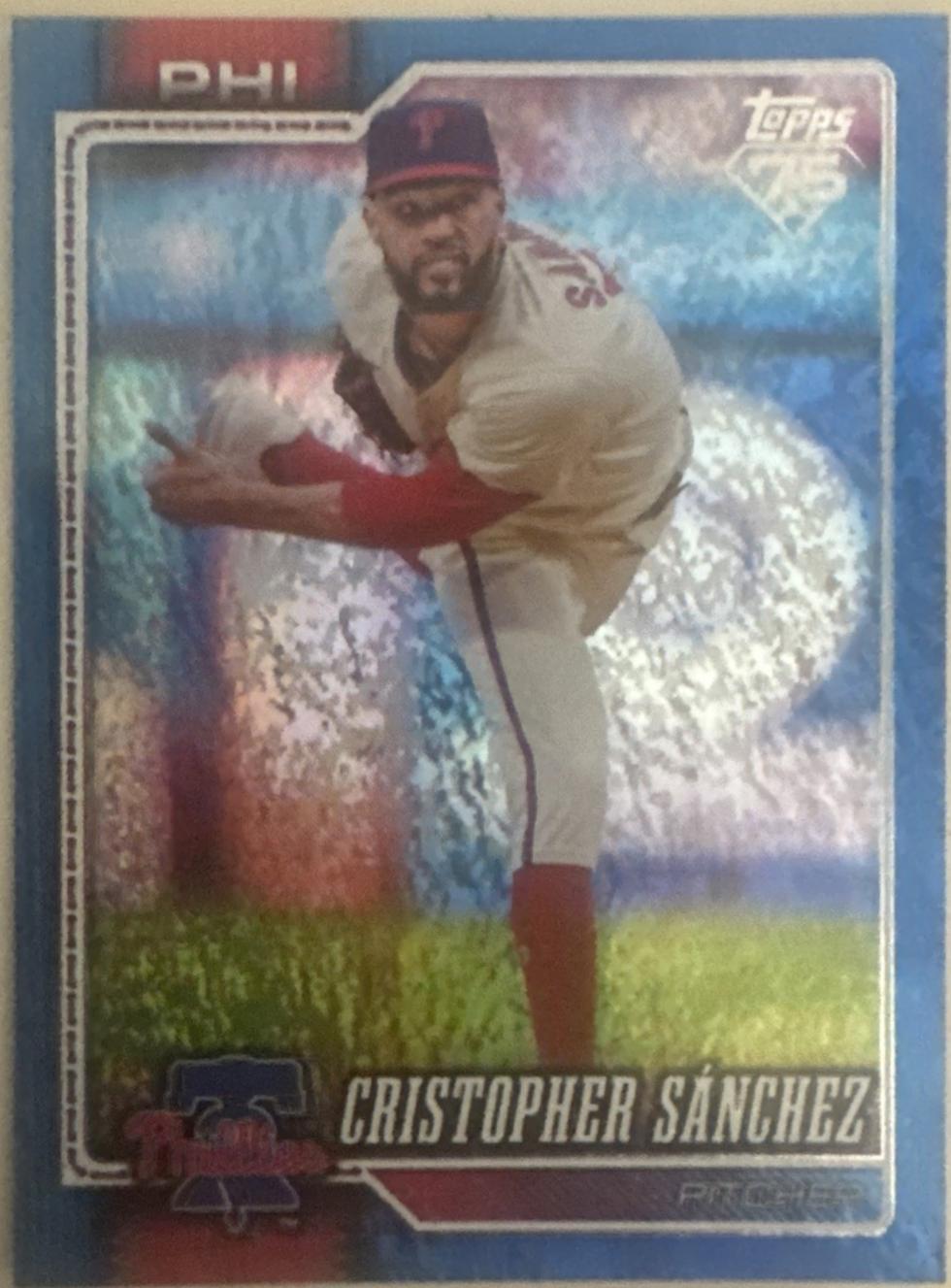 Cristopher Sanchez [Blue Holo] #325