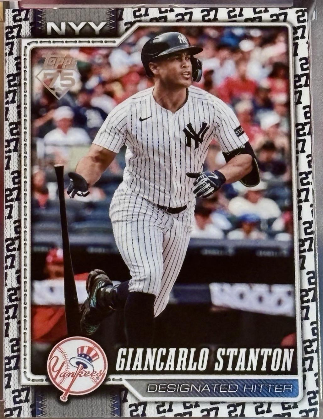 Giancarlo Stanton [Player Number Variation] #341