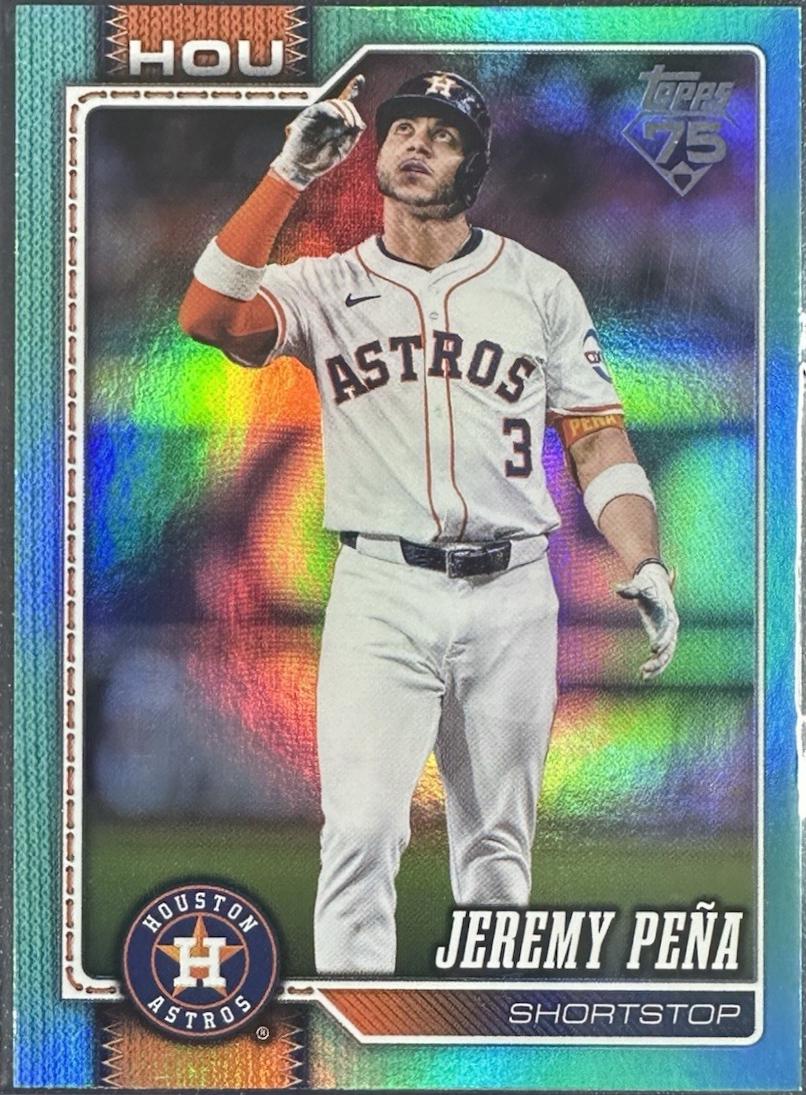 Jeremy Pena [Aqua Holo] #307