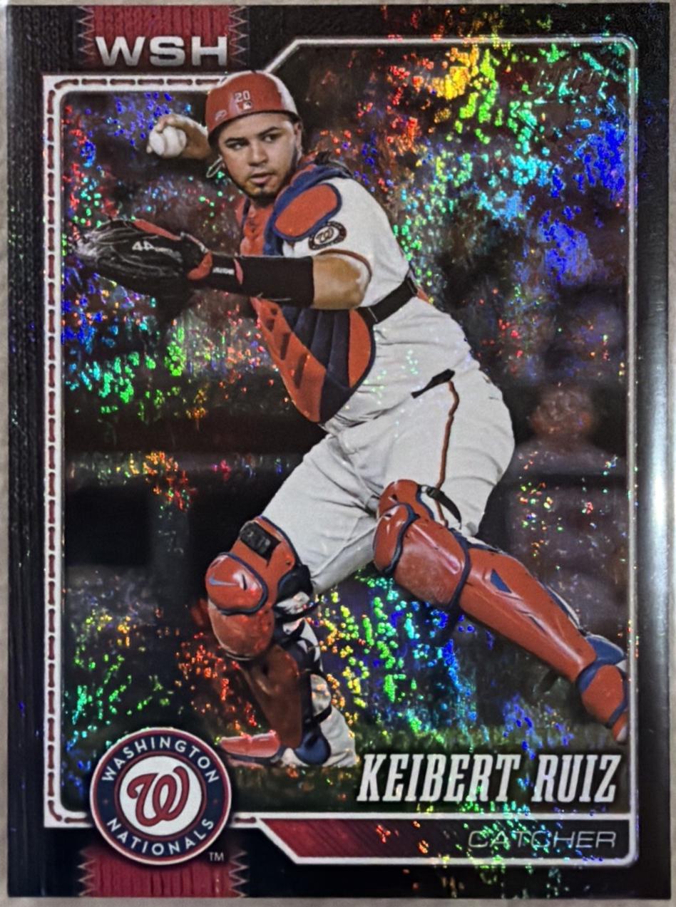 Keibert Ruiz [Black Sandglitter] #245