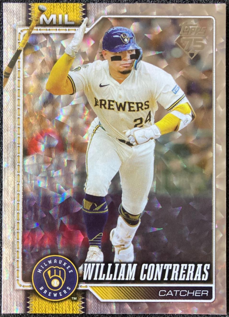 William Contreras [Silver Crackleboard] #192