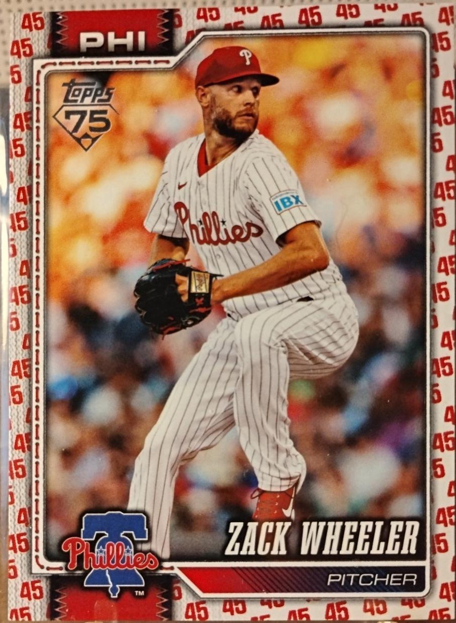 Zack Wheeler [Player Number Variation] #261