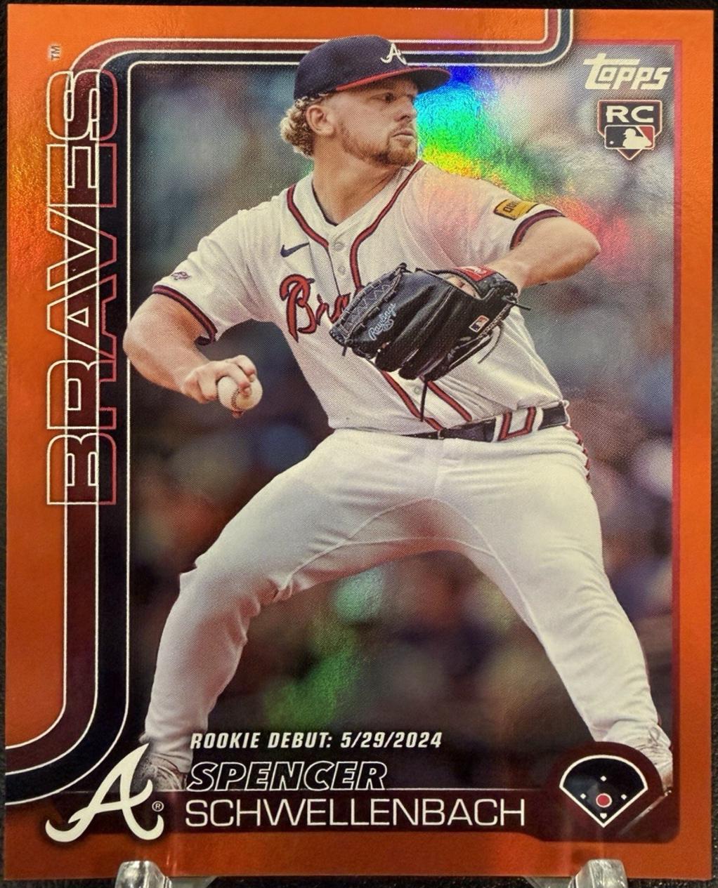 Spencer Schwellenbach [Orange Rainbow Foil] #US327