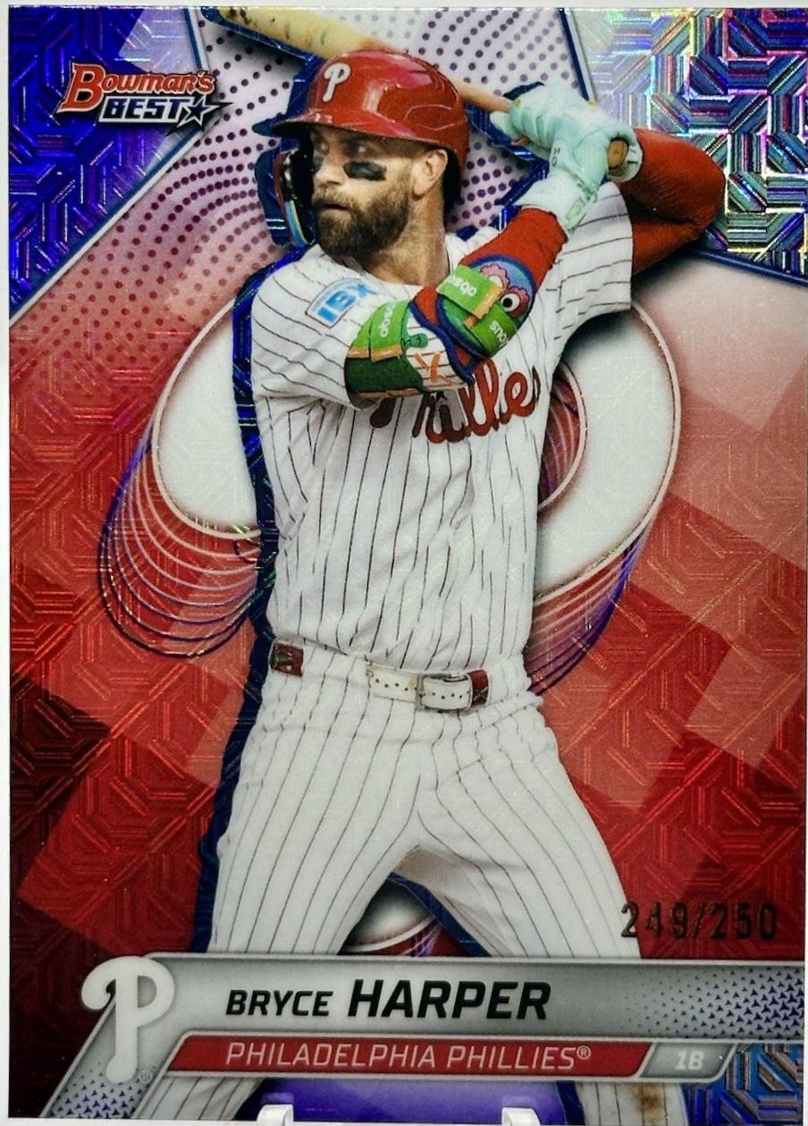 Bryce Harper [Purple Mojo Refractor] #65