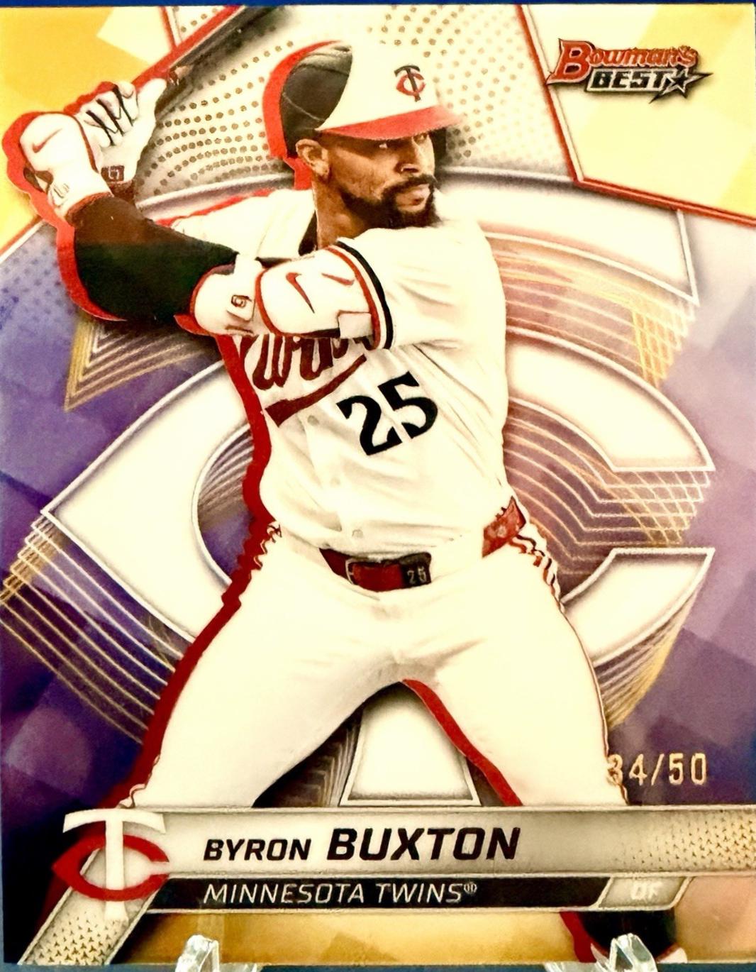 Byron Buxton [Gold Refractor] #48