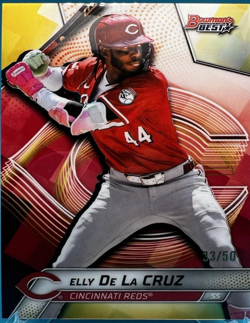 Elly De La Cruz [Gold Refractor] #37