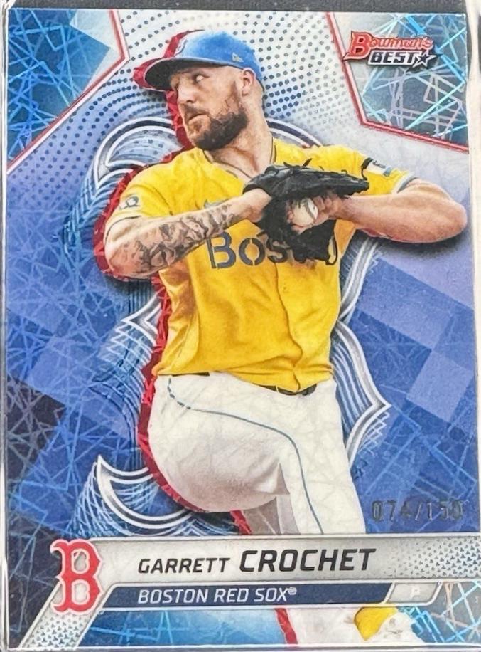 Garrett Crochet [Blue Lazer Refractor] #3