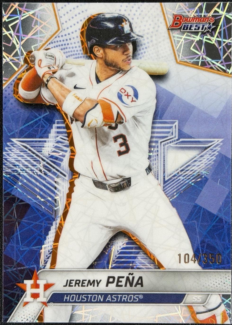 Jeremy Pena [Lazer Refractor] #34