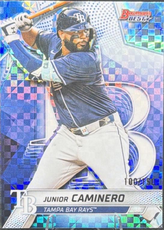 Junior Caminero [Blue X-Fractor] #53