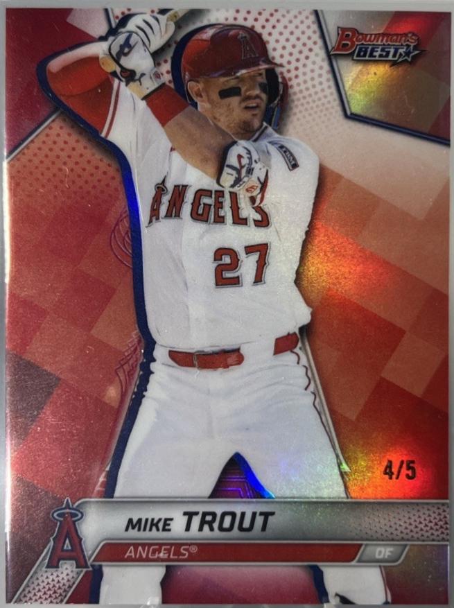 Mike Trout [Red Refractor] #26