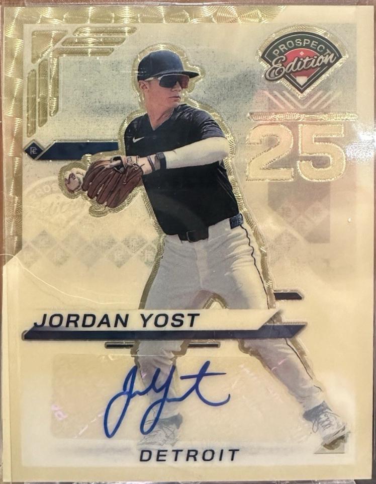 Jordan Yost [Gold Vinyl Holo Ticket Signature] #31