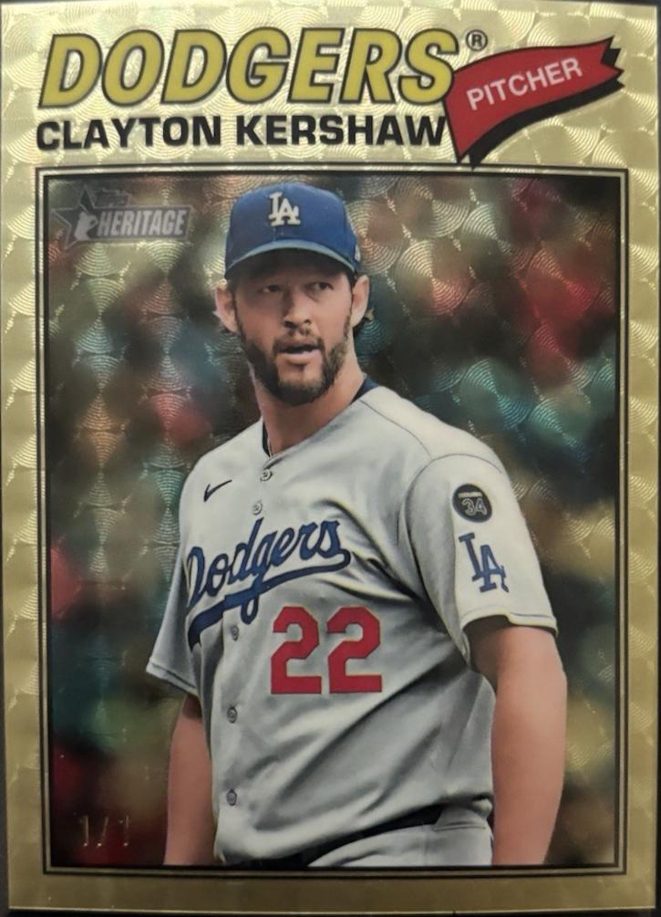 Clayton Kershaw [Superfractor Chrome] #190