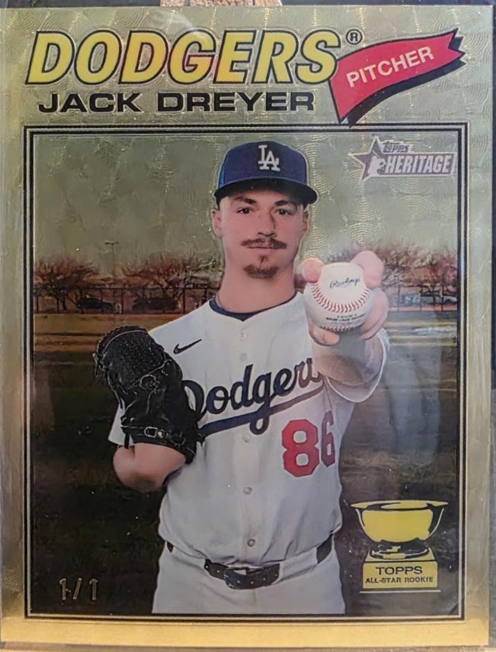 Jack Dreyer [Superfractor Chrome] #115