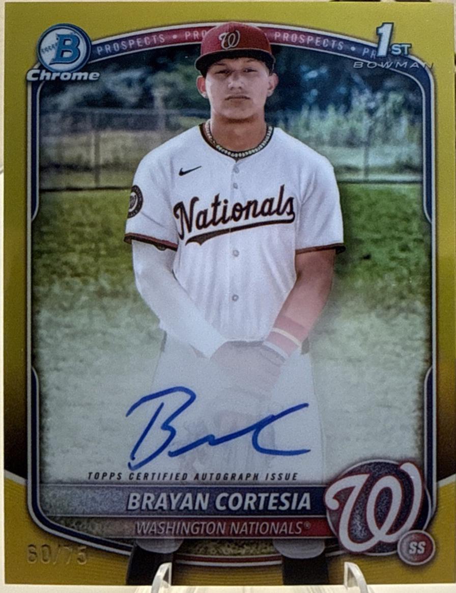 Brayan Cortesia [Yellow Refractor] #CPA-BC