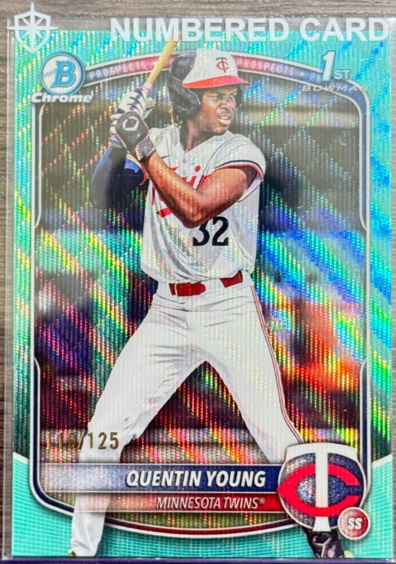 Quentin Young [Aqua Reptilian Refractor] #BDC-92