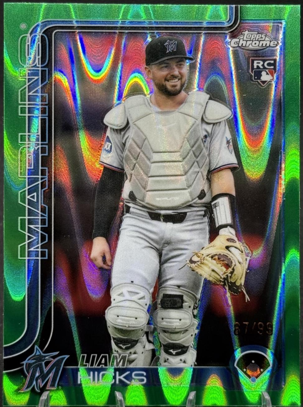 Liam Hicks [Green Wave Refractor] #USC86