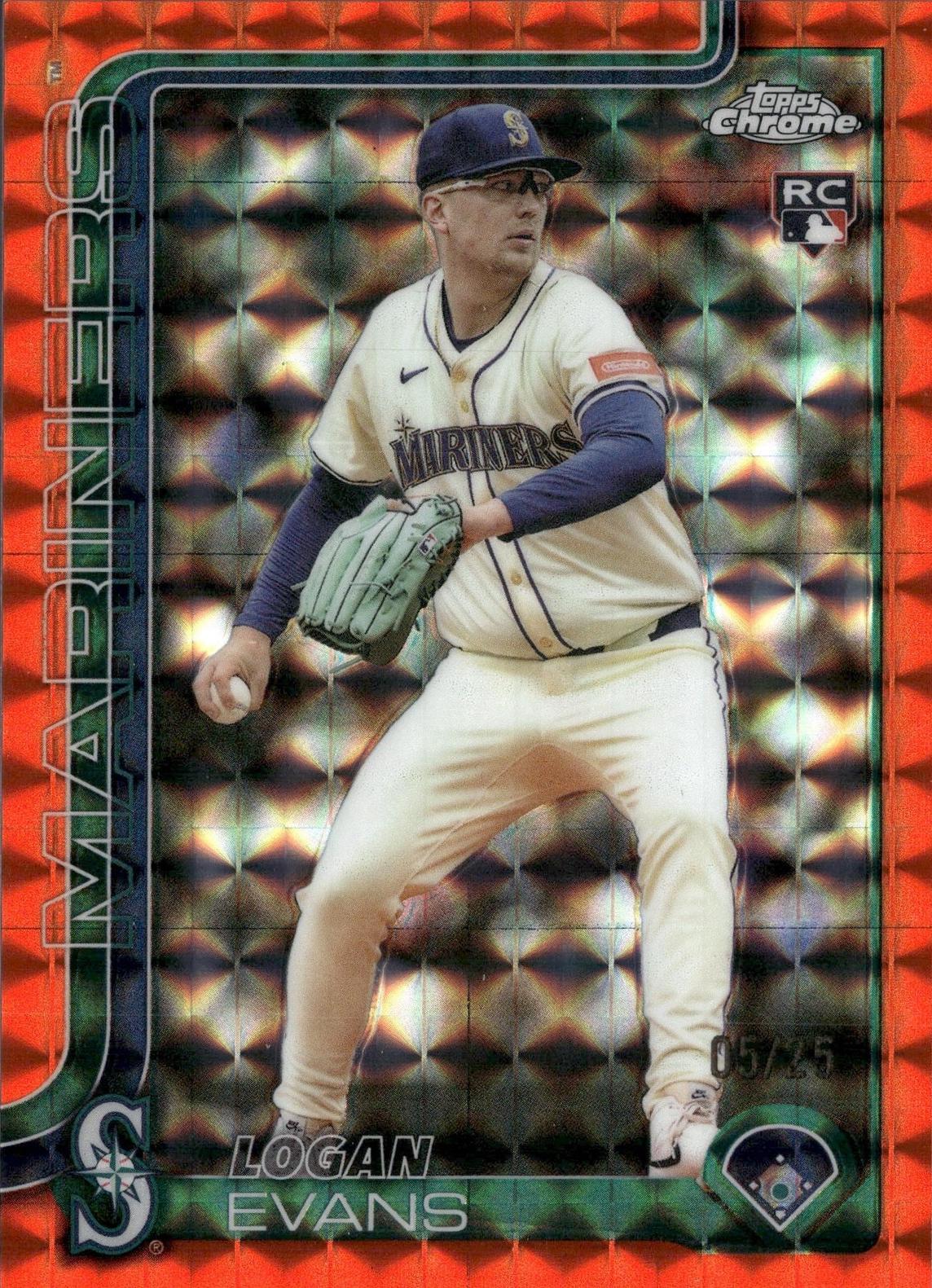 Logan Evans [Orange Geometric Refractor] #USC194