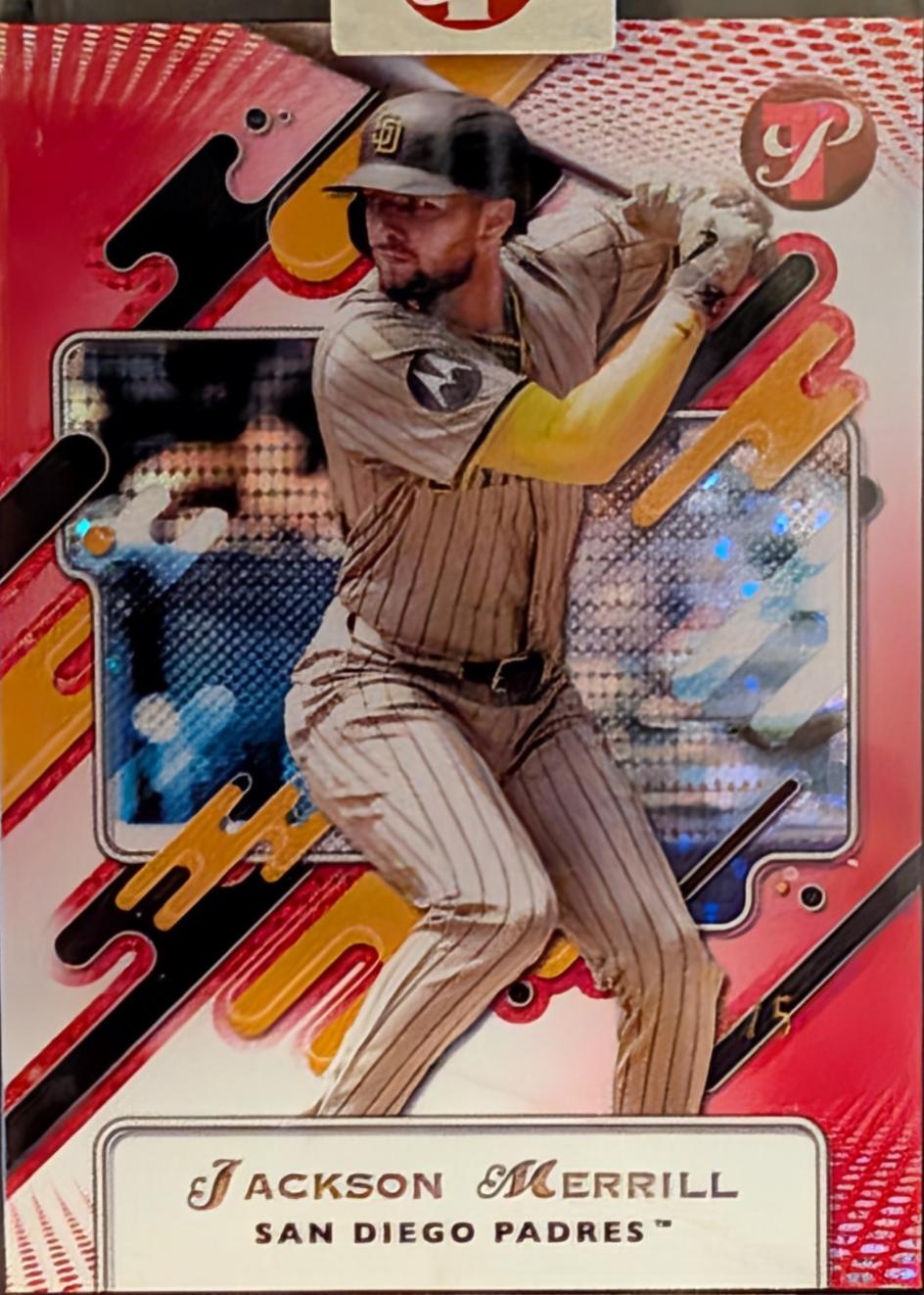 Jackson Merrill [Encased Red Refractor] #203