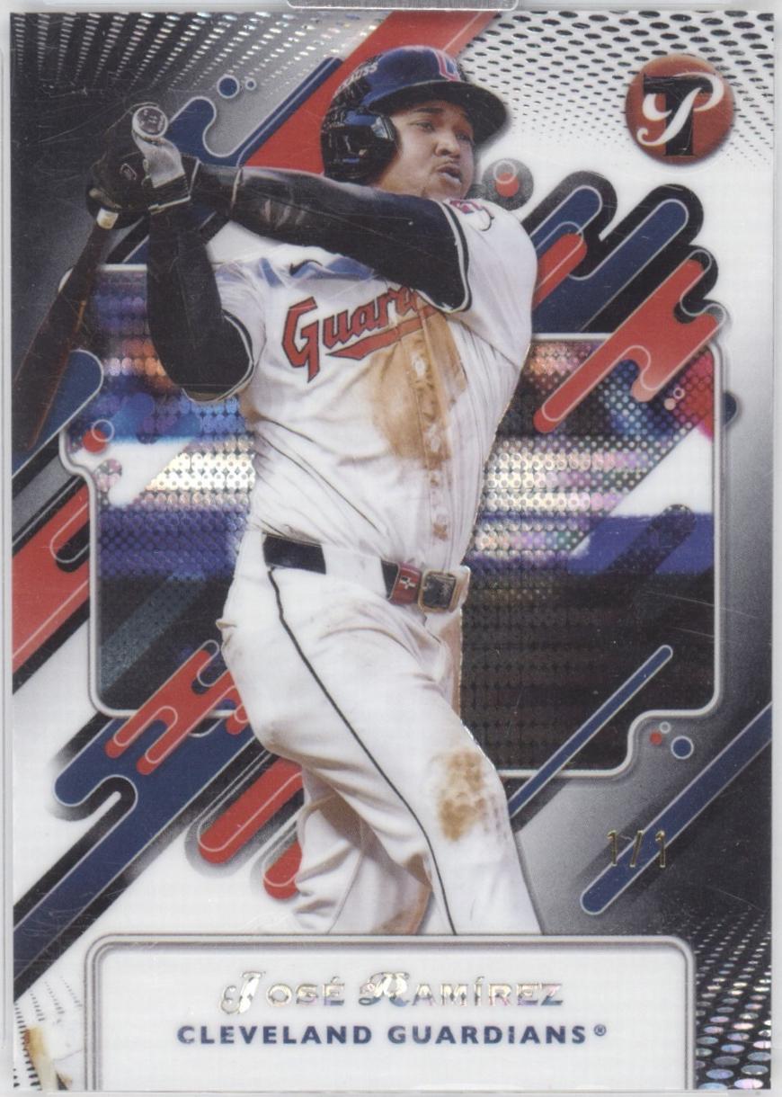 Jose Ramirez [Encased Black Refractor] #88